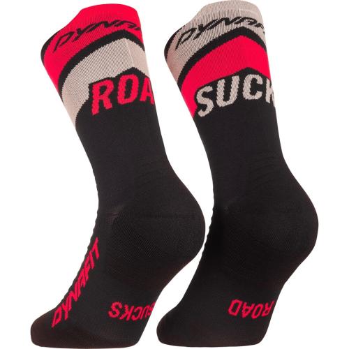 Preview: Dynafit Ultra Crew Socken - black out ultra coral