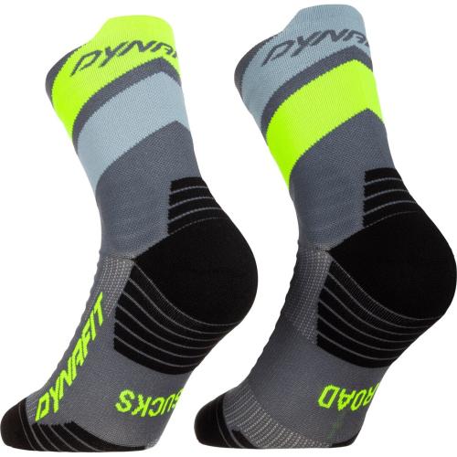 Preview: Dynafit Ultra Mid Socken - cinder ultra yellow