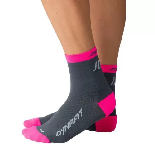 Dynafit Trail Mid Socken - cinder pink glo