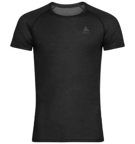 Odlo Men's ACTIVE F-DRY LIGHT ECO Base Layer T-Shirt - schwarz
