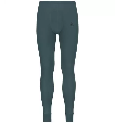 Odlo Men's ACTIVE WARM ECO Base Layer Pants - dark slate