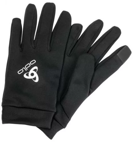 Odlo The Stretchfleece Liner ECO E-Tip Handschuhe - schwarz