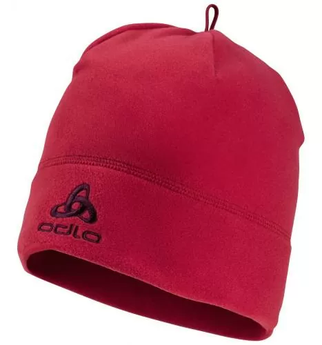 Odlo The Microfleece Warm ECO hat - deep claret