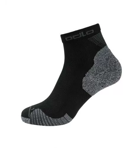 Odlo CERAMICOOL Running Quarter Socken - schwarz