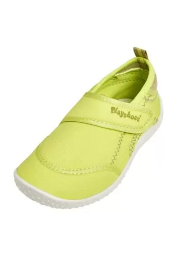 Playshoes Aqua shoe with Velcro fastening - green