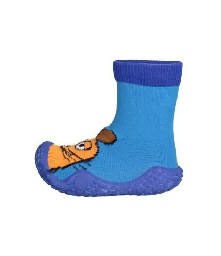 Playshoes Aqua-Socke DIE MAUS - blau