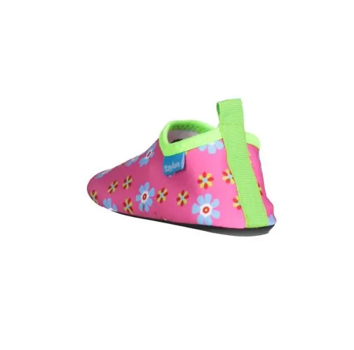 Playshoes Barfuß-Schuh Blumen - pink