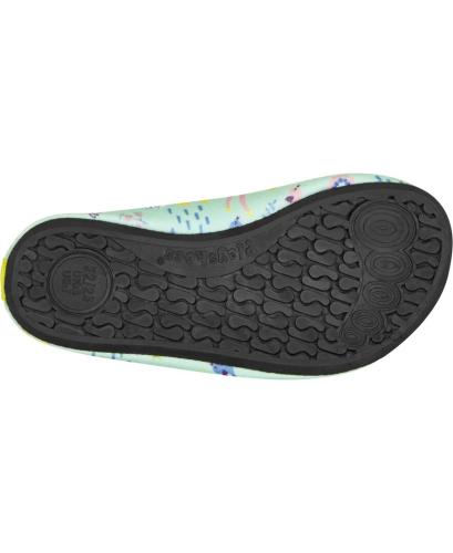 Playshoes Aqua Slippers Unicorn - light green
