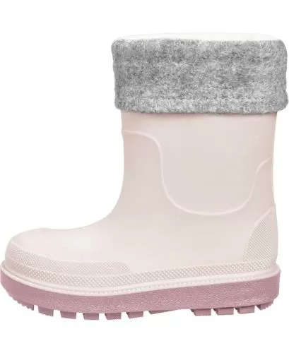 Playshoes Regenstiefel mit Futter - rosa