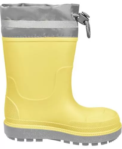 Playshoes Regenstiefel gefüttert - gelb
