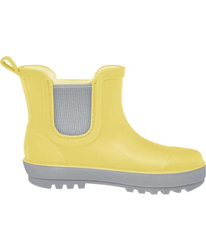 Preview: Playshoes Regenstiefel Halbschaft uni - gelb