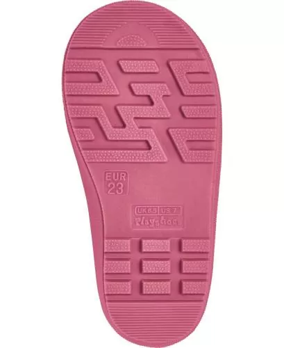 Playshoes Regenstiefel Halbschaft Marienkäfer - flieder