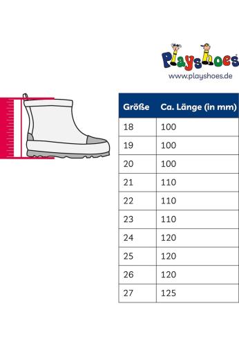 Playshoes Rubber Boots Low Construction - bleu