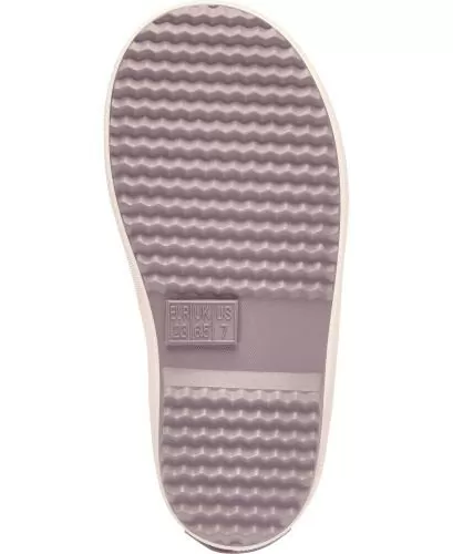 Playshoes Gummistiefel Halbschaft Blumen - violett