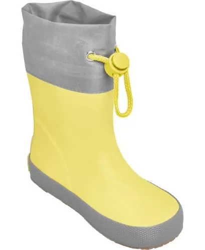 Playshoes Barfuß-Gummistiefel uni - gelb