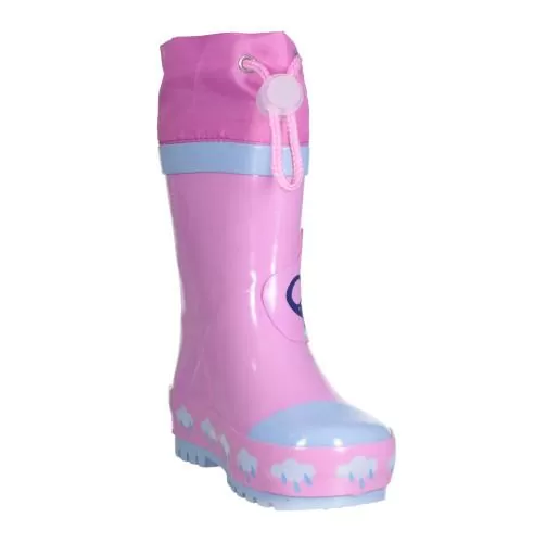 Playshoes Gummistiefel Maus & Elefant - rosa