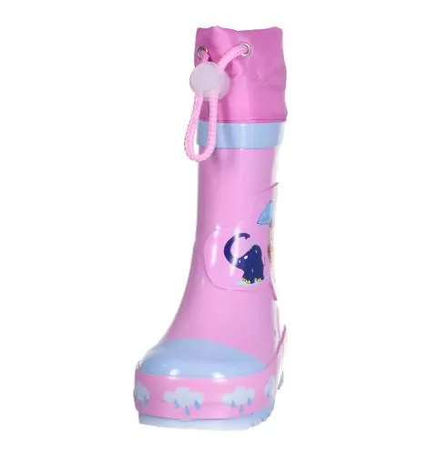 Playshoes Gummistiefel Maus & Elefant - rosa