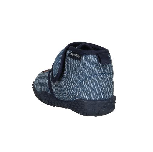 Preview: Playshoes Slipper Hedgehog - jeansblue