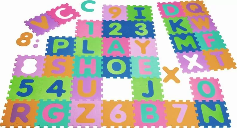 Playshoes EVA-Puzzlematten 36-teilig