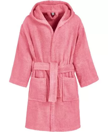 Playshoes Frottee-Bademantel - koralle