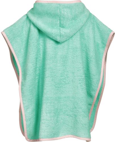 Preview: Playshoes Frottee-Poncho DIE MAUS Schwimmring - türkis
