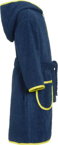 Preview: Playshoes Frottee-Bademantel Feuerwehr - marine