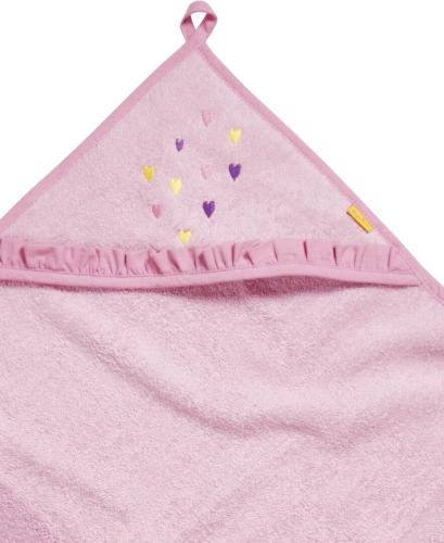 Preview: Playshoes Terry Hooded Towel Unicorn - lightpink