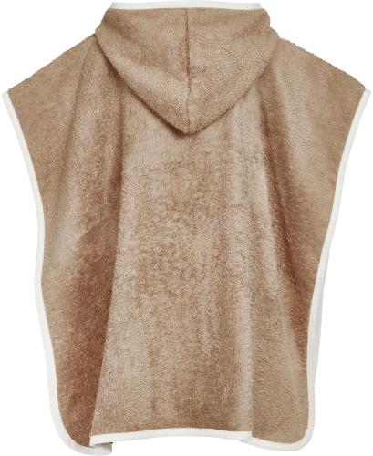 Preview: Playshoes Frottee-Poncho Wildtiere - braun