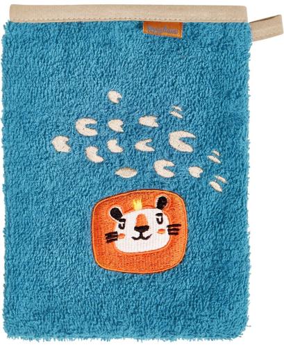 Preview: Playshoes Terry Wash Glove Jungle - teal