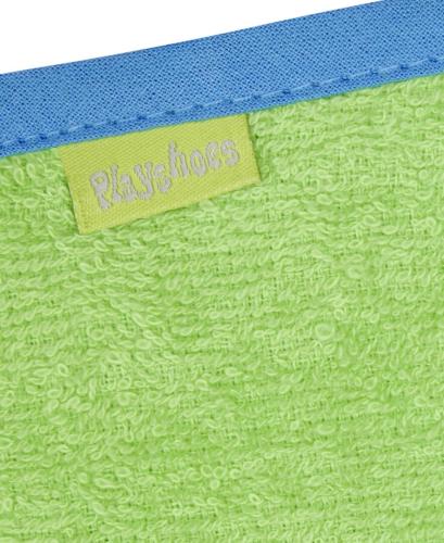 Preview: Playshoes Terry Wash Glove Turtle - green