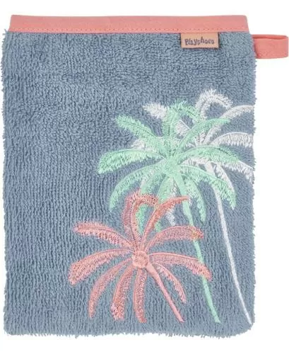 Playshoes Terry Wash Glove Palms - blue