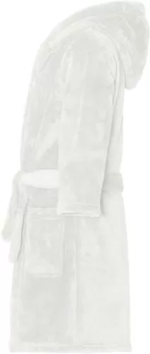 Playshoes Fleece-Bademantel uni - natur