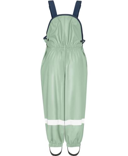 Preview: Playshoes Regenlatzhose uni - grün