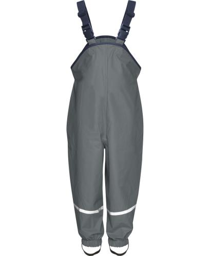 Preview: Playshoes Regenlatzhose Textilfutter - dunkelgrau
