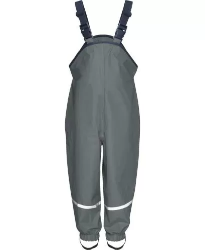 Playshoes Regenlatzhose Textilfutter - dunkelgrau
