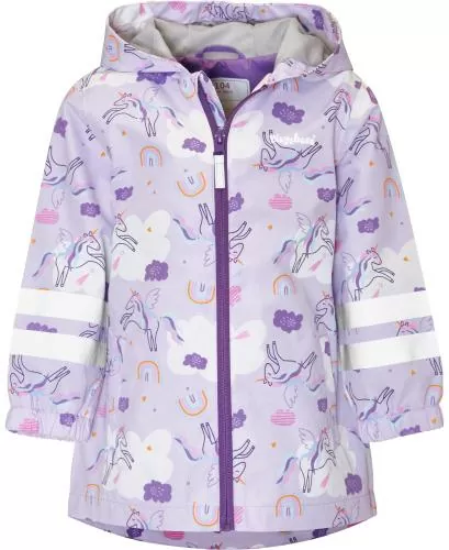 Playshoes Outdoor-Jacke Einhorn - flieder