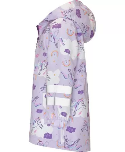 Playshoes Outdoor-Jacke Einhorn - flieder