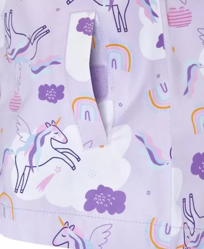 Playshoes Outdoor-Jacke Einhorn - flieder