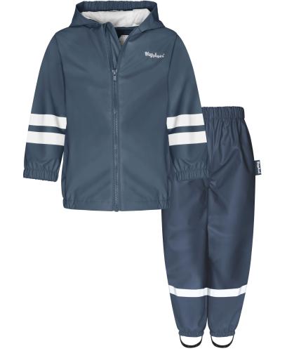 Preview: Playshoes Regen-Set Halbhose Basic - marine
