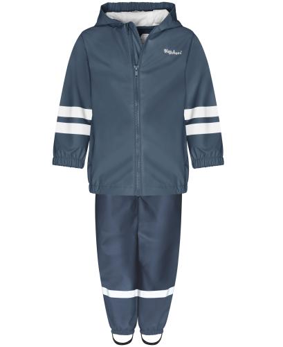 Preview: Playshoes Regen-Set Halbhose Basic - marine