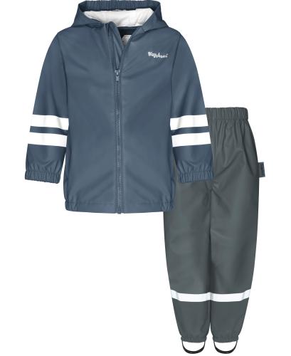 Preview: Playshoes Regen-Set Halbhose Basic - marine
