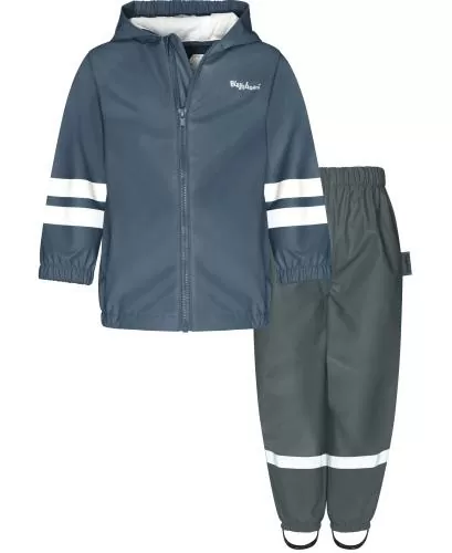 Playshoes Regen-Set Halbhose Basic - marine