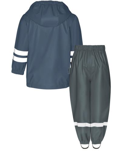 Preview: Playshoes Regen-Set Halbhose Basic - marine