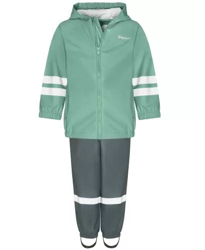 Playshoes Regen-Set Halbhose Basic - grün