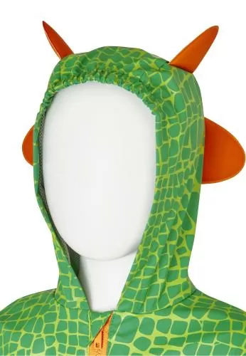 Playshoes Regen-Mantel Dino - grün