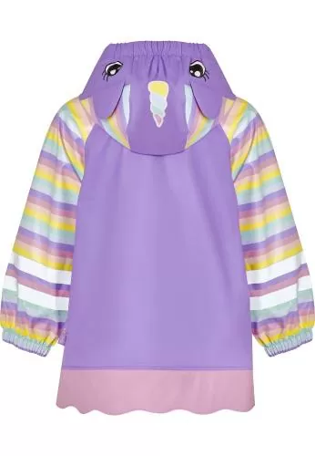 Playshoes Regen-Mantel Einhorn - flieder