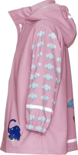 Playshoes Regen-Mantel die Maus & Elefant - rosa