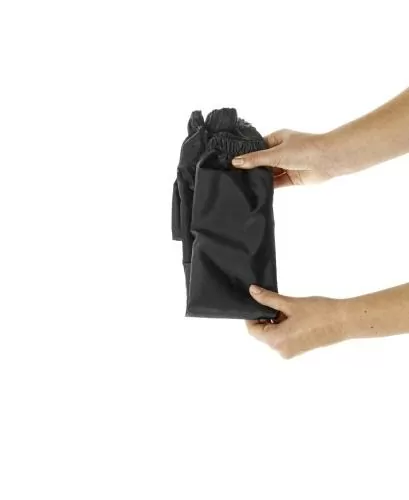 Playshoes Regenhose faltbar - schwarz