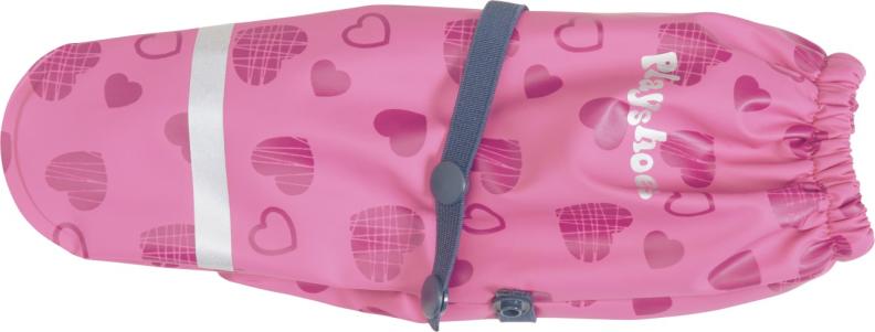Preview: Playshoes Matschhandschuh mit Fleece-Futter Herzchen - pink