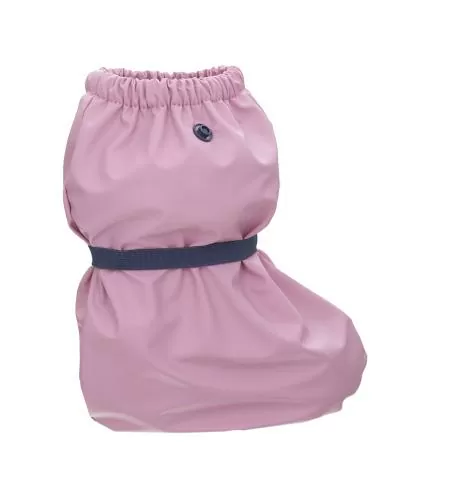Playshoes Rain Footies with Fleece Lining - lightpink